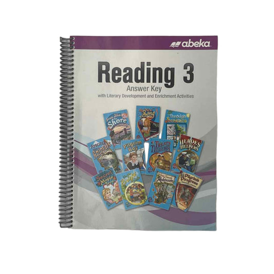 A Beka 3rd Grade Reading 3 Answer Key
